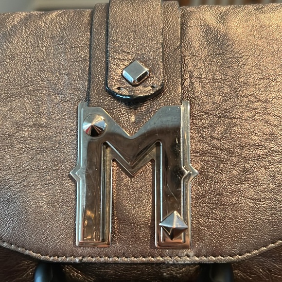 MCM Hand Tasche Clutch Bag Bronze - Picture 5 of 9